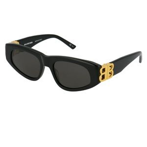 Balenciaga Sunglasses Black and Gold BB0095S